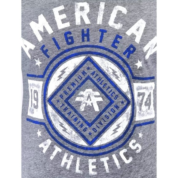 AMERICAN FIGHTER Men's T-Shirt CHESTNUT HILL Long - Picture 8 of 9